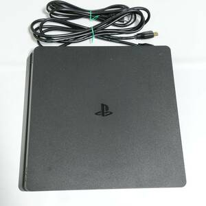 送料無料 動作確認済み FW9.00以下 SONY PS4 Slim PlayStation 4 ジェット・ブラック 500GB CUH-2000A 本体 FW7.50 封印シールあり 中古