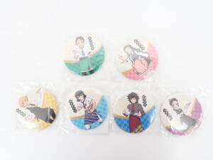 ET1127/全6種セット 鬼滅の刃 KIMETSU CAF in SWEETS PARADISE 等身75mm缶バッジ