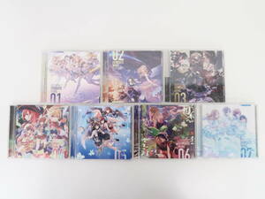 ce1807/7巻セット THE IDOLM＠STER SHINY COLORS GR＠DATE WING 01-07 CD