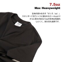 新品未使用 シャカウェア 7.5 マックスヘビーウェイト 無地 Tシャツ 白 XLサイズ ホワイト SHAKA WEAR MAX HEAVYWEIGHT S/S_画像5
