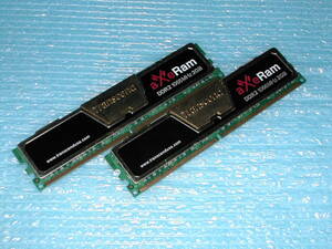 合計4G　Teanccend DDR2 1066　2Gが2枚