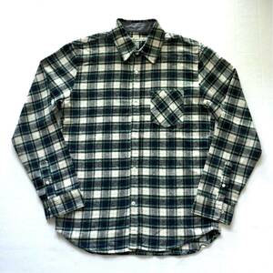 JOURNAL STANDARD Flannel Plaid shirt ジャーナルスタンダード フランネル チェックフランネルシャツ Lサイズ ワークウェア 綿フランネル