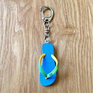 新品 Havaianas Beach sandals type Keyholder ハワイアナス ビーチサンダル型キーホルダー Havaianas Brazil ブラジル アルパルガタス社の画像2