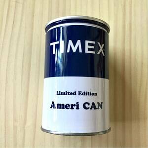 未開封 TIMEX Ameri CAN Limited Edition タイメックス アメリ缶 リミテッドエディション 非売品 ノベルティ アメリカ製 ジョルジオ・ガリ