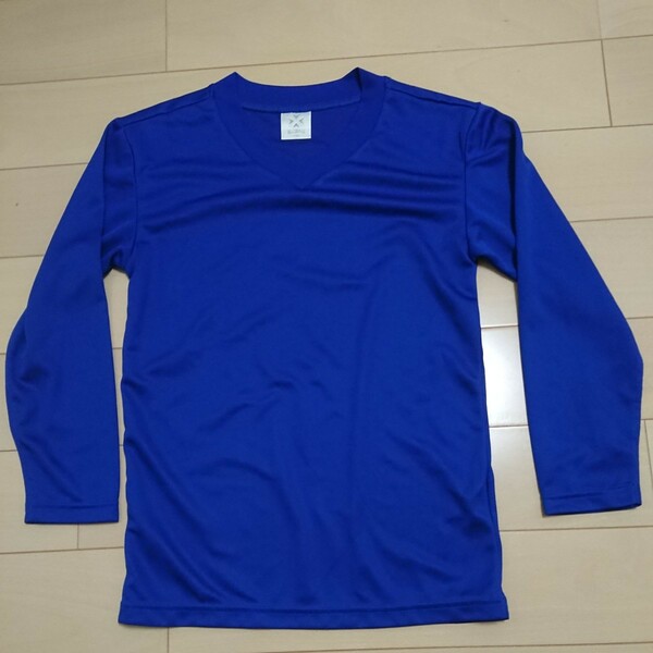 未使用 X-TEAMSPORTS 長袖プラクティスシャツ 140サイズ ブルー