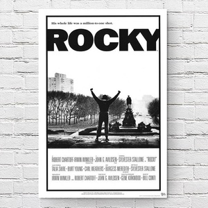 ロッキー 映画ポスター ROCKY US版 11×17インチ (27.9×43.2cm) mp1