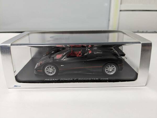 スパーク　パガーニ ゾンダ ロードスター spark PAGANI ZONDA F ROADSTER 1/43