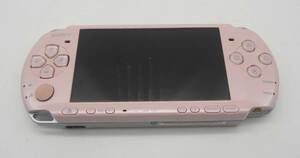 SONY PlayStation Portable PSP-3000 本体 ピンク バッテリーなし　動作未確認品　5359