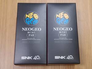 【新品・未開封】NEOGEO mini PAD ネオジオミニ パッド 黒2個セット