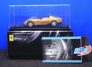 1/43 BBR フェラーリ Ferrari P540 SUPERFAST 2010 APERTA ゴールド【難あり品】