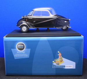 OXFORD メッサーシュミット ミニカー 1/18 MESSERSCHMITT KR200 バブルカー 18MBC007 (ブラック)