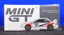 1/64 MINI-GT スバル インプレッサ S5 WRC`98 ラリー・ツールド・コルス1999 #22【564】_画像2