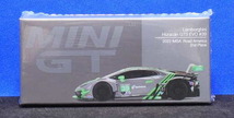 1/64 MINI-GT ランボルギーニ ウラカン GT3 EVO IMSA ロードアメリカ 2022 2位入賞車 #39 (左ハンドル)【499】_画像2