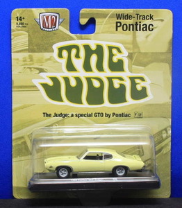 1/64 M2マシーン 1969 ポンティアックGTO Pontiac GTO Judge（Mayfair Maize）●
