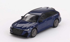 1/64 MINI-GT Audi アウディ ABT RS6-R ナバーラブルーメタリック (左ハンドル) 【574】