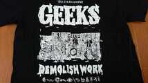 【Lサイズ】 GEEKS 11周年記念 Tシャツ 黒 バンド グッズ クーポン消化_画像2