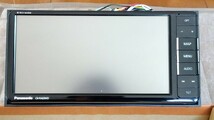 パナソニック メモリーナビ　7インチ ワイド CN-RA03WD Bluetooth フルセグ DVD CD 録音 SD ラジオ USB i-Pod VTR 　動作確認済み_画像1