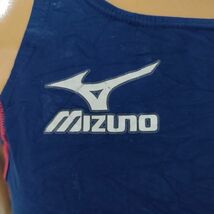 27*ミズノ女子競泳水着(Lサイズ）★ルネサンススイミング専用水着★エクサースーツ光沢ネイビー濃紺オープンバック★大きいサイズ男性も_画像4