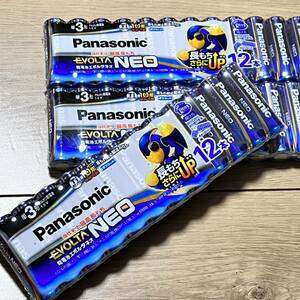 Panasonic アルカリ乾電池 EVOLTA NEO 単3電池　パナソニック ボルタネオ 36本