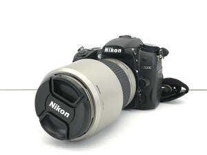 〇Nikon ニコン 一眼レフカメラ ボディ D7000 おまけ レンズ付き NIKKOR 70-300mm〇