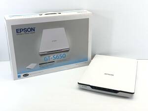 ◇ 未使用 EPSON エプソン A4 フラットベッドスキャナー GT-S650 A4対応 スキャナ ◇