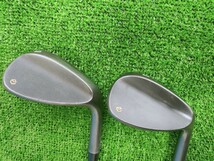 【送料無料】希少黒染めノーメッキ52＆58。EPON エポン Tour Wedge TypeM ツアーウェッジタイプM N.S.PRO MODUS3 125WEDGE (W169,170) _画像1