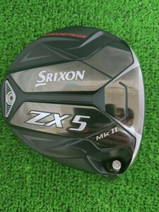 【送料無料】SRIXON スリクソン ZX5 Mk-Ⅱ ZX5マークツー 9.5度 9.5° ドライバー ヘッド単品。ヘッドカバー付き（DH411）