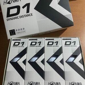 HONMA ゴルフボール　D1 1ダース　ホワイト