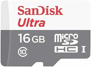  microSDHC ULTRA 16GB 80MBs SDSQUNS-016G Class10 サンディスク 「品」