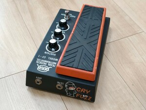 ６０年代〜７０年代 PEARL CRY FUZZ MODEL CF-1 パール クライファズ ファズ ワウ 動作確認済み CF1 CRYFUZZ WAH エフェクター