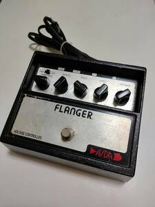 ADA FLANGER フランジャー エフェクター ギター 電源コード付版 A/DA ジャンク品 ヴィンテージ