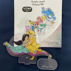 ダイソー DAISO ディズニー 100 アクリルスタンド アラジン＆ジャスミン　Disney 100