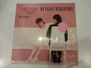 【LP】デニース・ウィリアムス「I'M SO PROUD」DENIECE WILLIAMS、1983、prod. George Duke、Louis Johnson、Rickey Lawson