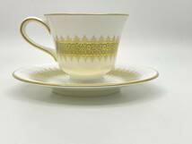 ＊レア＊ WEDGWOOD ウェッジウッド ＊RARE＊ ARGYLL Coffee Cup & Saucer アーガイル コーヒーカップ＆ソーサー *L76_画像7