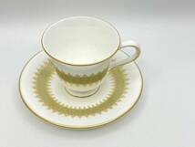 ＊レア＊ WEDGWOOD ウェッジウッド ＊RARE＊ ARGYLL Coffee Cup & Saucer アーガイル コーヒーカップ＆ソーサー *L76_画像3