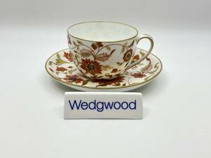 ＊レア＊ WEDGWOOD ウェッジウッド ALFRED B PEARCE ANTIQUE Tea Cup & Saucer アンティーク ティーカップ&ソーサー c1879年 *A262