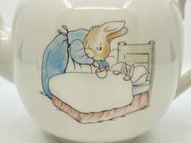 ＊レア＊ WEDGWOOD ウェッジウッド ＊RARE＊ PETER RABBIT Tea Pot ピーターラビット ティーポット *A264_画像6