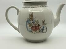 ＊レア＊ WEDGWOOD ウェッジウッド ＊RARE＊ PETER RABBIT Tea Pot ピーターラビット ティーポット *A264_画像7