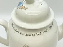 ＊レア＊ WEDGWOOD ウェッジウッド ＊RARE＊ PETER RABBIT Tea Pot ピーターラビット ティーポット *A264_画像8