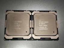 【中古】Intel Xeon E5-2697 v4 SR2JV 18C 2.3GHz 45MB 145W 2個セット（同一ロット）_画像1