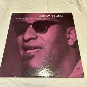 オリジナルLP Sonny Rollins ソニー・ロリンズ A Night At The Village Vanguard ブルーノート BLP-1581