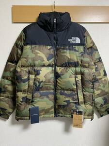 新品 国内正規品 THE NORTH FACE NOVELTY NUPTSE JACKET MサイズND92235 TNFカモ ノースフェイス ヌプシ カモフラ 迷彩 ダウンジャケット