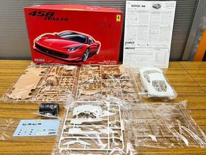 D226 未組立　フジミ　458ITALIA フェラーリ458 1/24 リアルスポーツカー　RS-81 プラモデル　Ferrari 