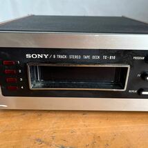 SONY 8-TRACK STEREO TAPE DECK TC-810_画像2