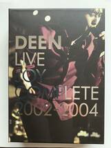 DEEN DEEN LIVE JOY COMPLETE 2002-2004 DVD-BOX (初回限定生産版)_画像1