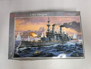 ■未組立 グレンコモデル 1/225 米海軍 戦艦オレゴン USS Oregon プラモデル■