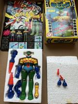 当時物！中古品！TAKARA！タカラ！マグネロボット！鋼鉄ジーグ！昭和レトロ！取説・元箱付き！現状品にて！超合金！貴重！東映映画！_画像1