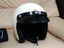 BELL ジェットヘルメット 500-TXJ サイズＬ/61.62cm表示 BELL ヘルメット（混載/2輪用バイク オートバイ 旧車 ビンテージ ハーレー tt&co_画像10