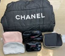 CHANEL シャネル ポーチ ノベルティ コスメポーチ ダウンジャケット まとめ_画像1