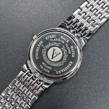 【J-2】 美品　VALENTINO　DOMANI　バレンチノドマーニ　FINE PLATINUM 999.9　VD-2038　ホワイトシェル　動作未確認_画像6